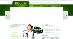 Desktop Screenshot of biopolis.com.br